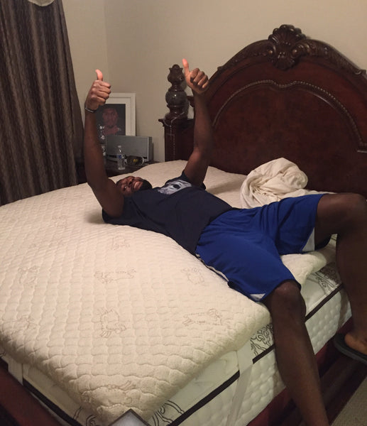 Festus Ezeli Gives Bed Bandits 2 Thumbs Up